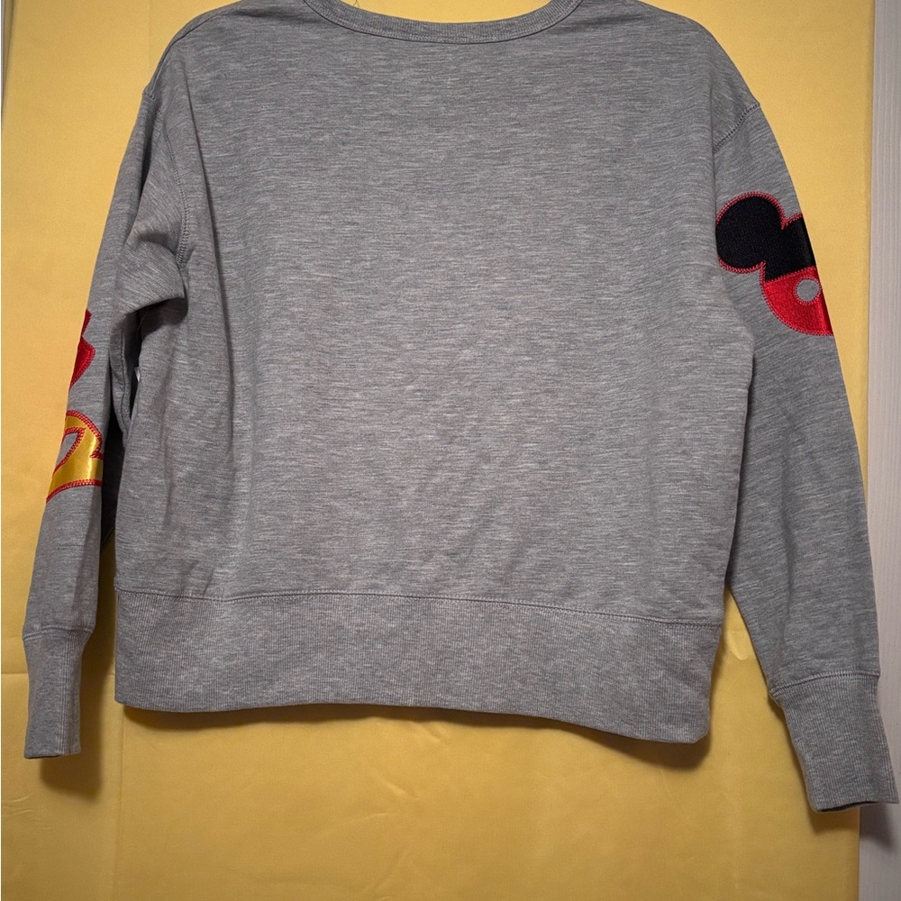 Disney Gray Sweatshirt with Red and Gold Lettering - Picture 2 of 2